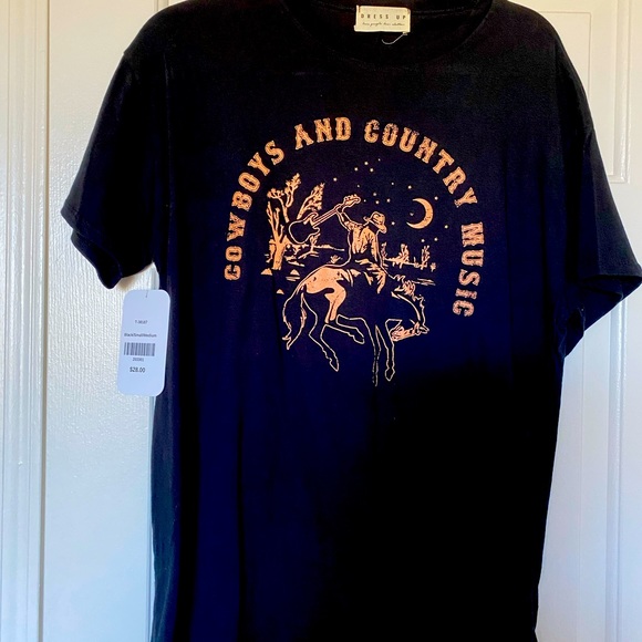 Cowboys & Country Music Tee - Picture 1 of 1